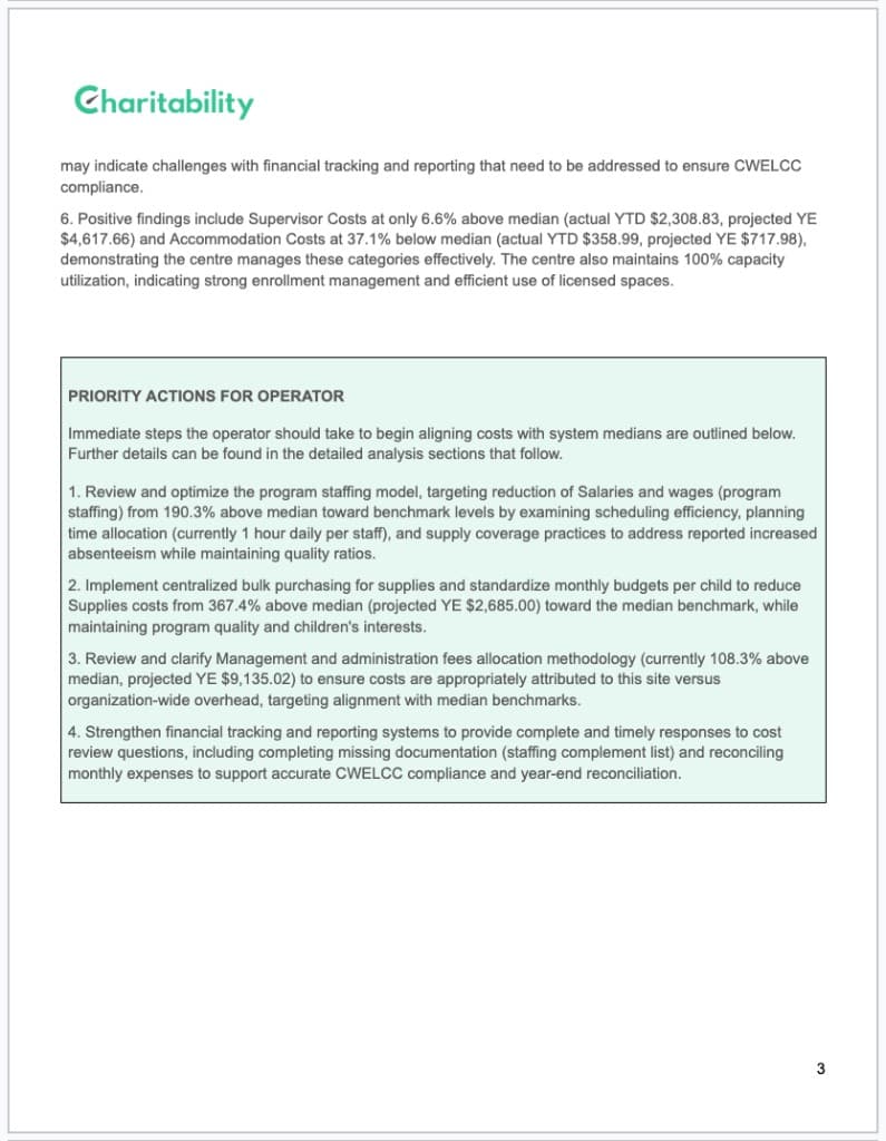 Cost Review report 3